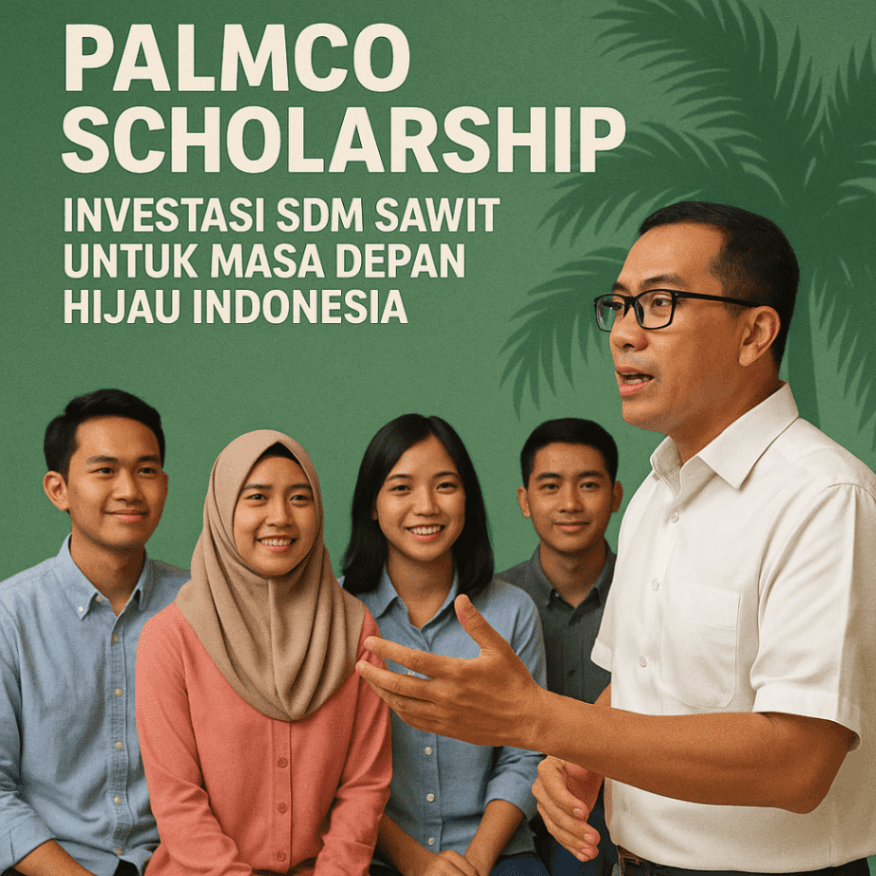 PalmCo Scholarship: Investasi SDM Sawit untuk Masa Depan Hijau Indonesia