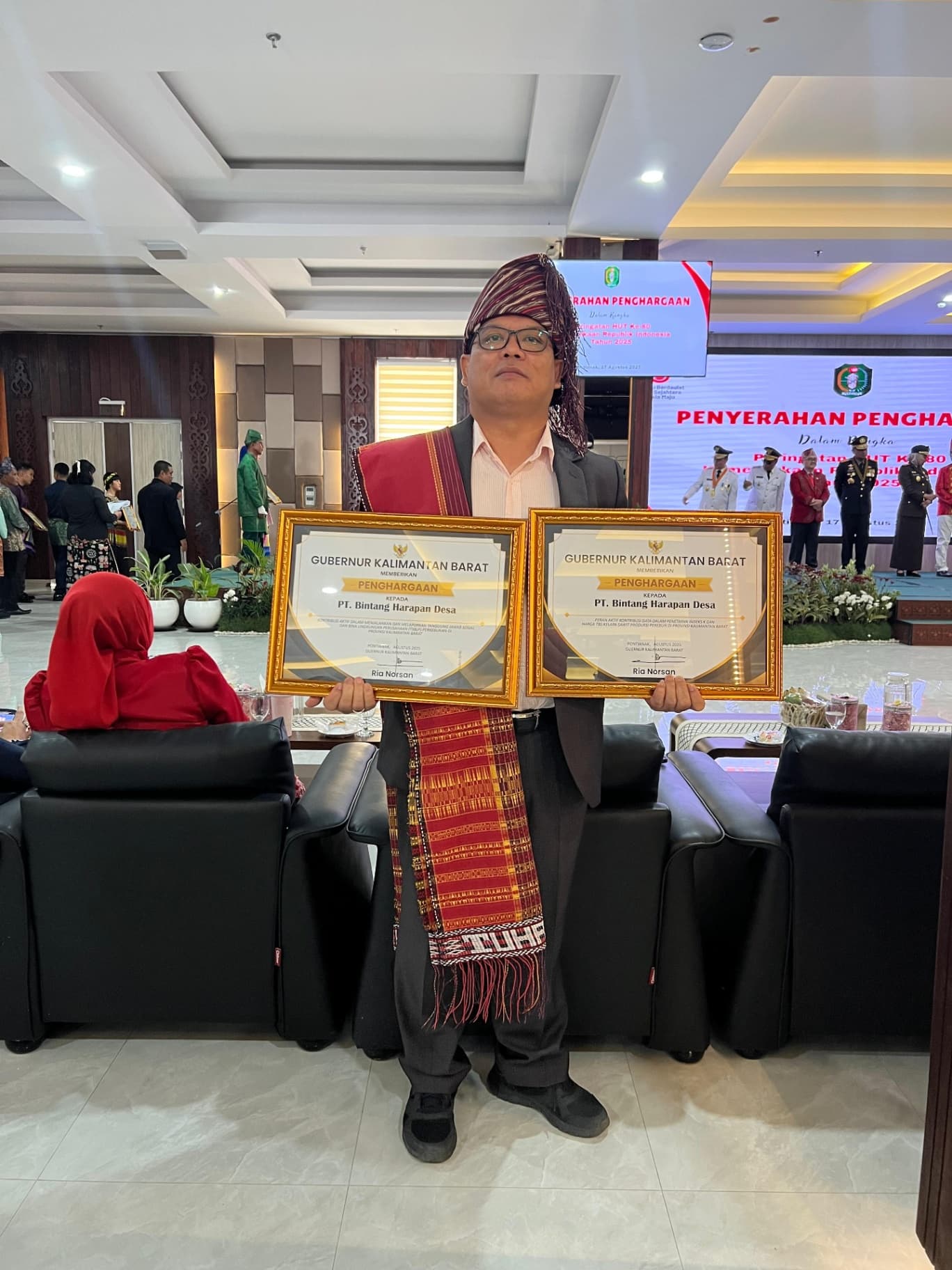 Data Rapi, Hati Peduli: PT BHD Curi Perhatian Pemprov Kalbar, Sabet Dua Penghargaan