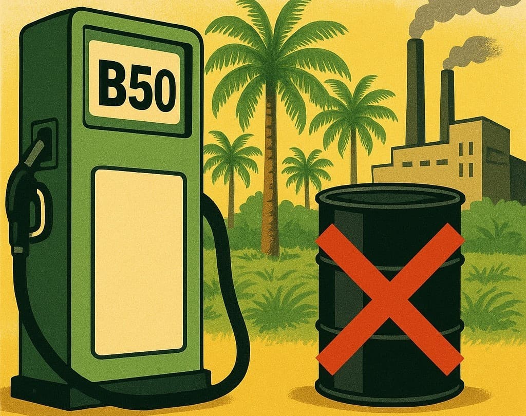 Pemerintah Bersiap Menyalakan Mesin B50, Ekspor Sawit Bakal Ditekan