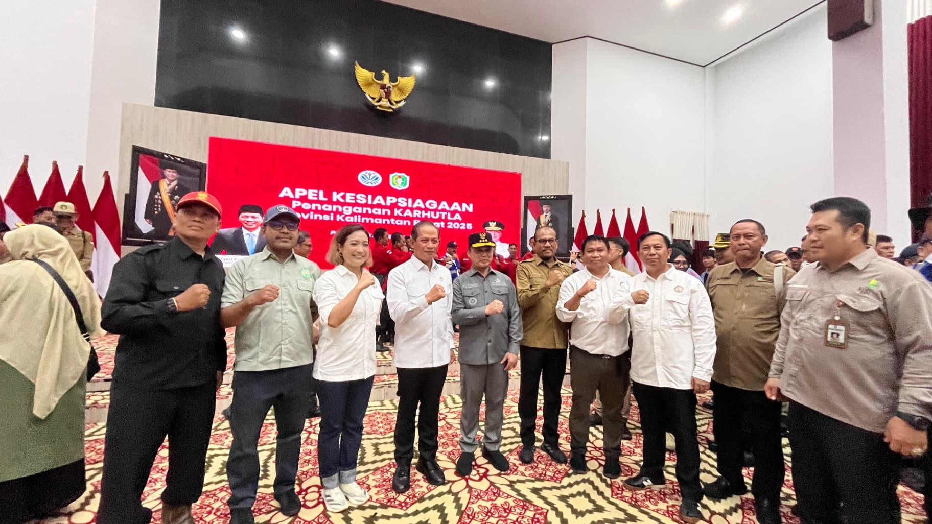 Menteri Hanif Apresiasi Gapki Kalbar atas Peran Aktif dalam Penanggulangan Karhutla