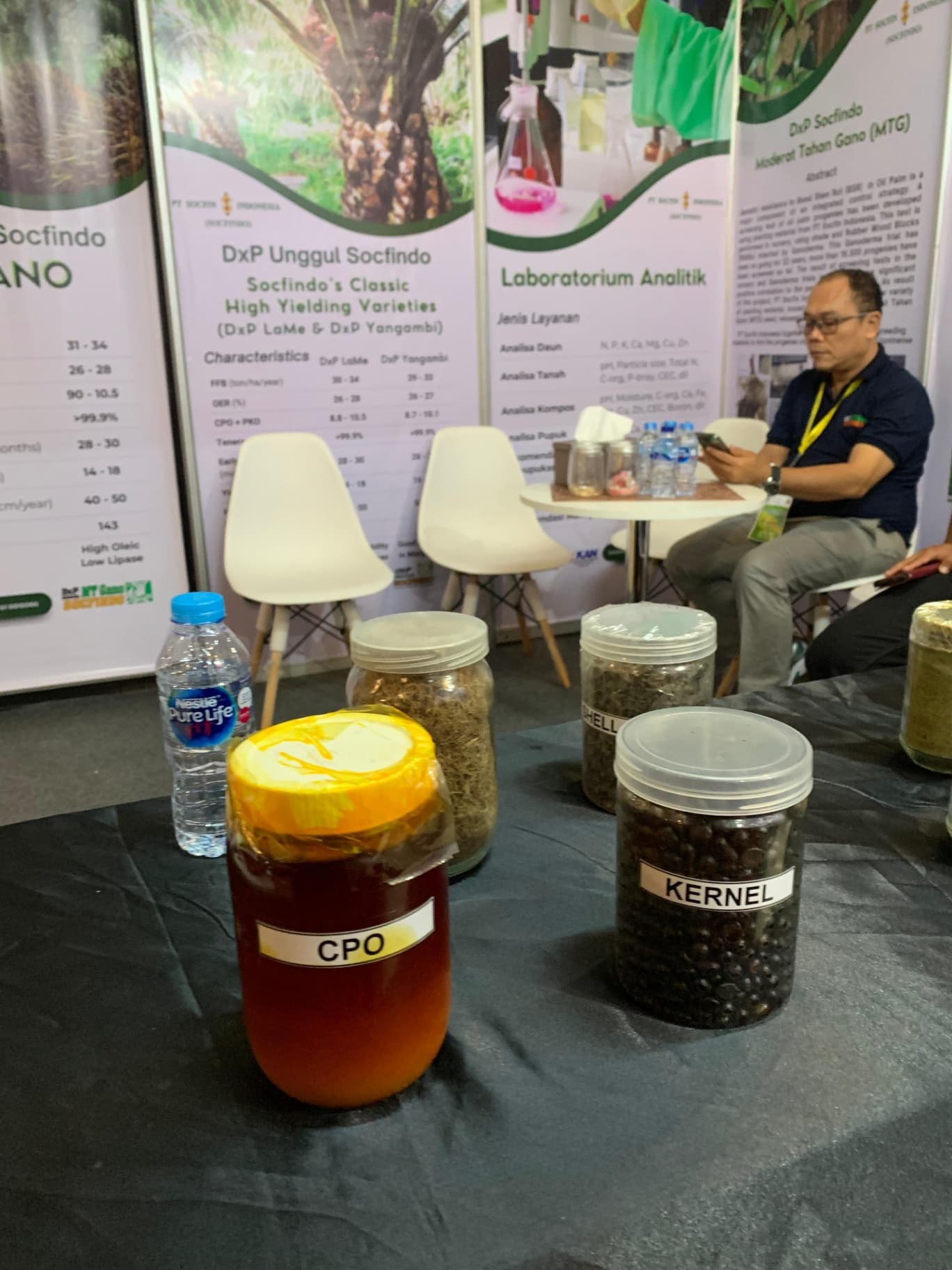 PT Socfin Indonesia Pamer Empat Varietas Super  Bikin Pengunjung Borneo Forum Terpana