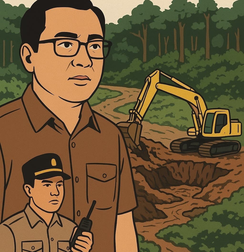 Rajiv Desak Kemenhut Gandeng Polri Berantas Tambang dan Perambahan Hutan Ilegal